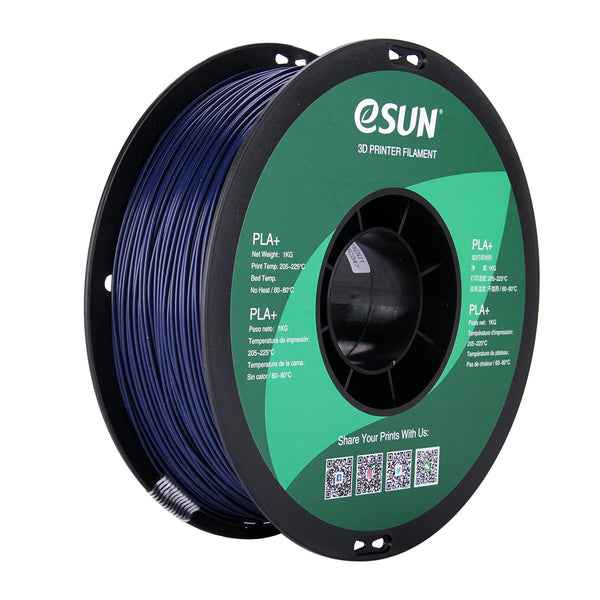 eSun PLA+ Bleu Marine (Dark Blue) 1.75mm 1kg