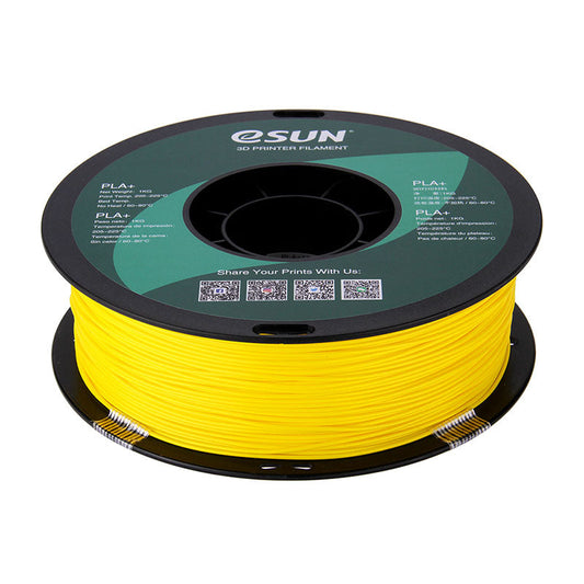 eSUN PLA+ Jaune (Yellow) 1.75mm 1kg