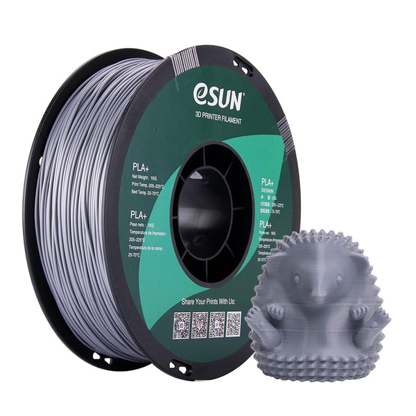 eSun PLA+ Argent (Silver) 1.75mm 1kg