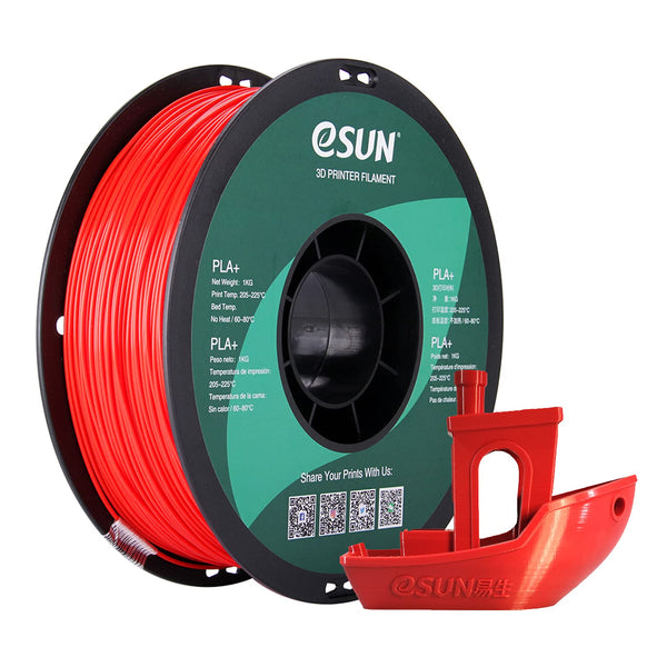 eSun PLA+ Rouge (Red) 1.75mm 1kg