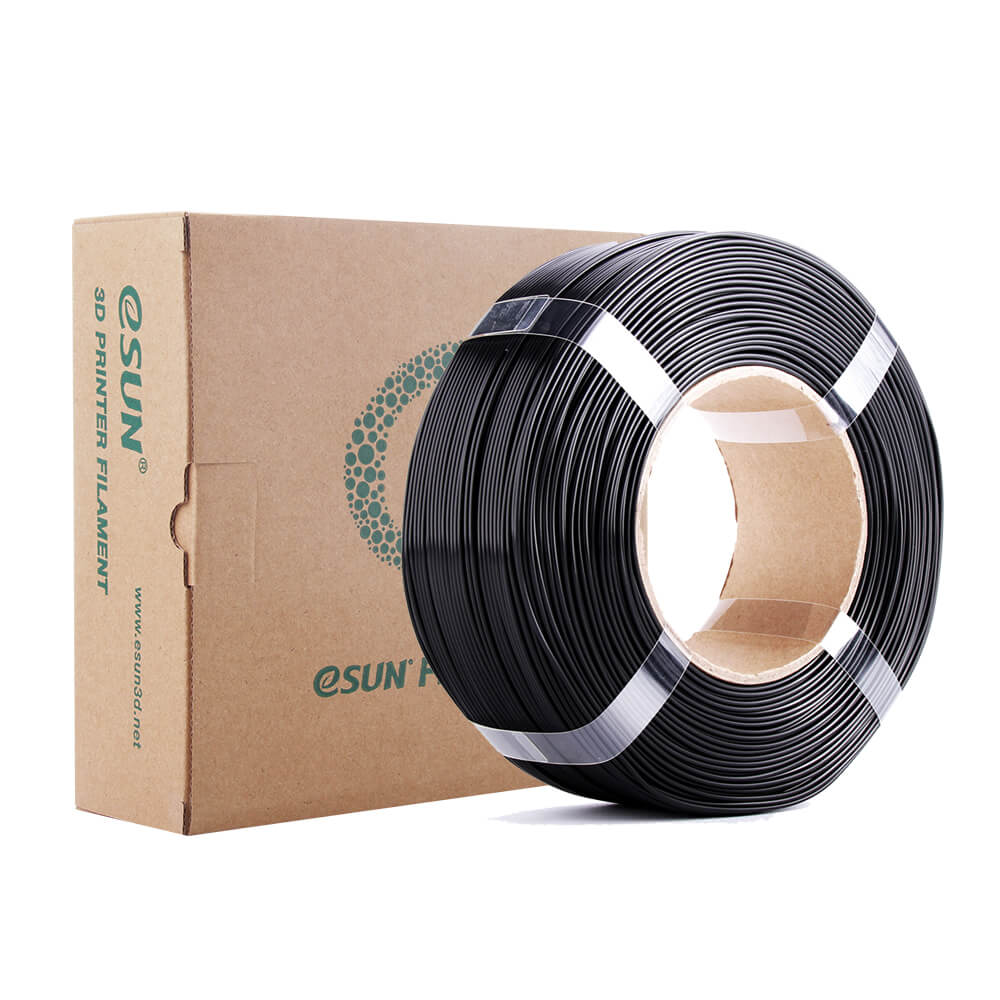 Filament Refill eSUN PLA+ Noir (Black) 1.75 mm 1 kg
